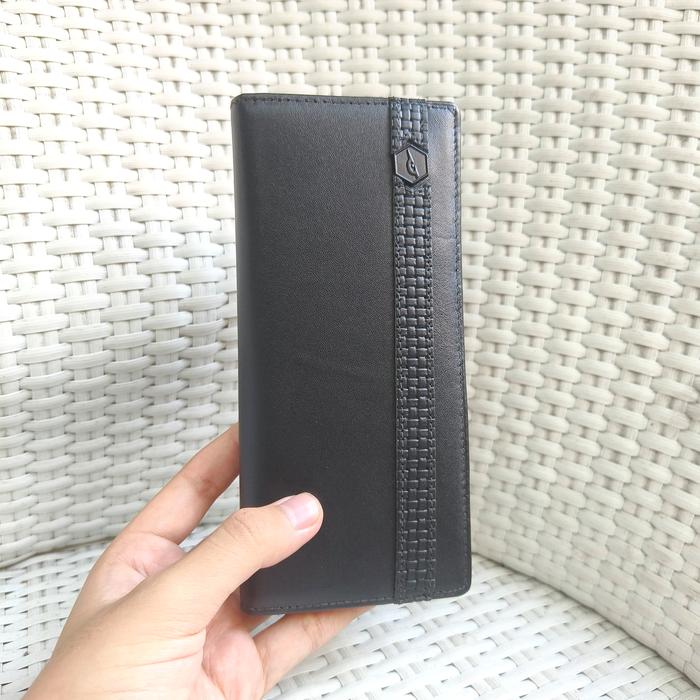 Dompet Panjang JFR JS12 Bahan Kulit Asli Motif Full Grain