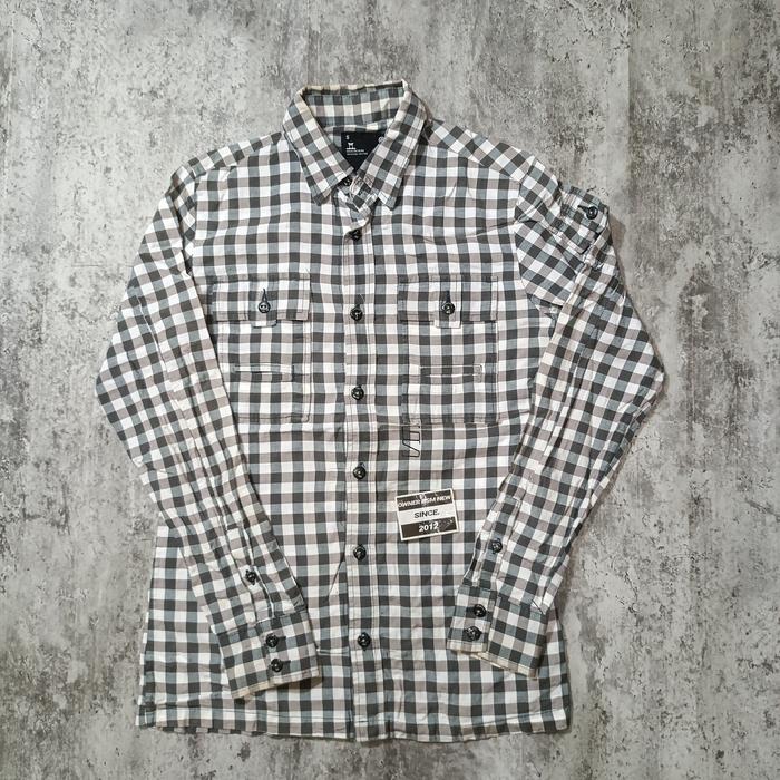 Gstar Check Kemeja Shirt casual