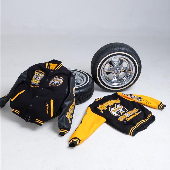 MOONEYES JP X BBQ RIDE 2024 - VARSITY JACKET