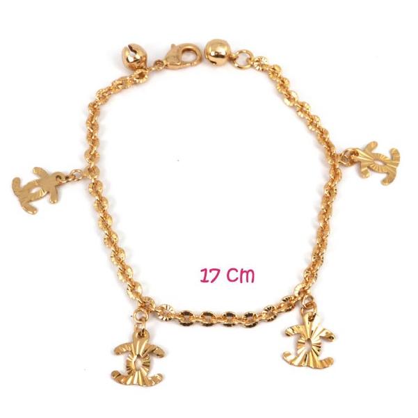 gelang tangan xuping gold rantai gelang wanita chanel perhiasan emas