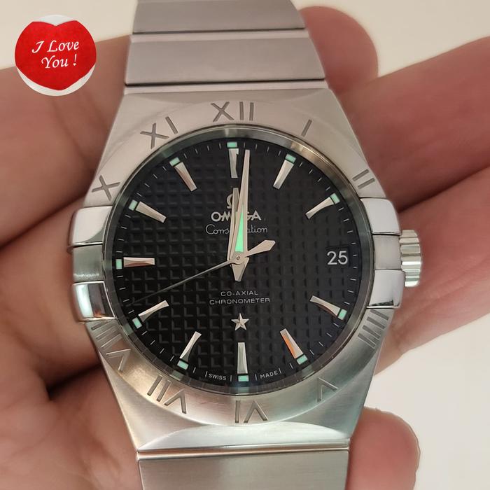 Jam tangan Omega constellation co axcial/ original / fashion pria