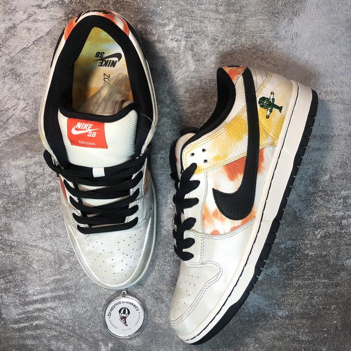 SB Dunk low Pro Raygun Tie Dye White 2019 (100% Original Authentic)