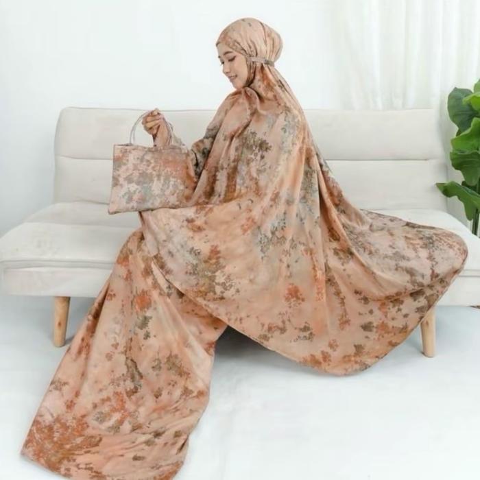 Mukena Rayon Printing Motif Tiedye