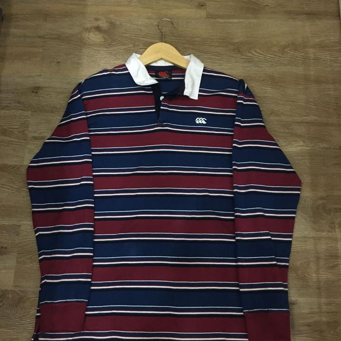 rugby polo shirt long sleeve lengan panjang canterbury