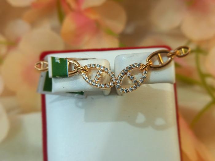 DINAR ACPRIDAN JEWELLERY-Anting Fashion Wanita 16K - 1.24 gram