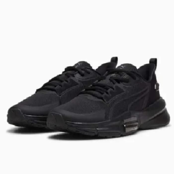 SEPATU PUMA PRIA POWER FRAME TR 3 FULL BLACK SEPATU FITNESS ORIGINAL