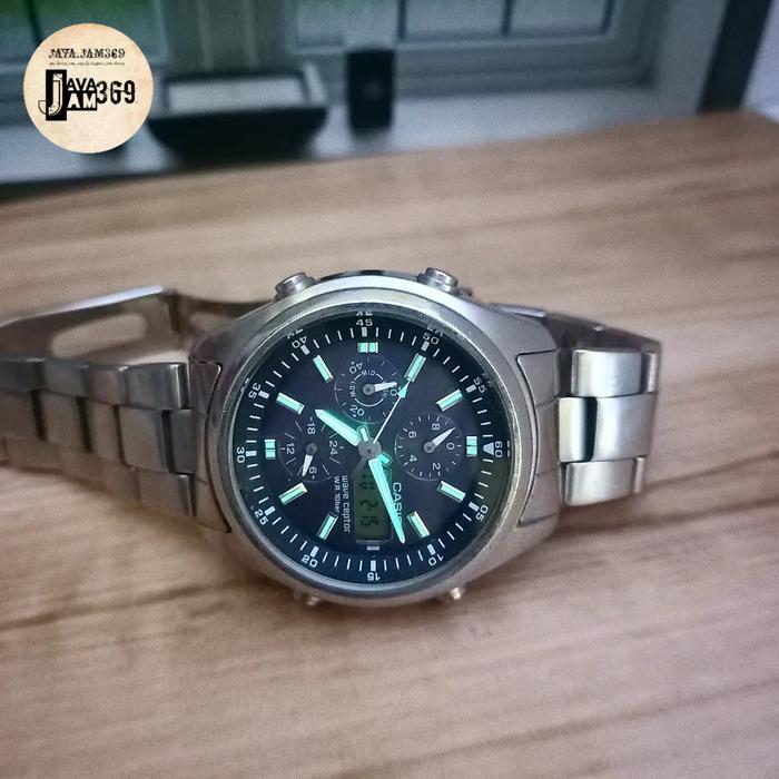 jj03076 jam tangan pria casio wvq 500 wave ceptor tough solar