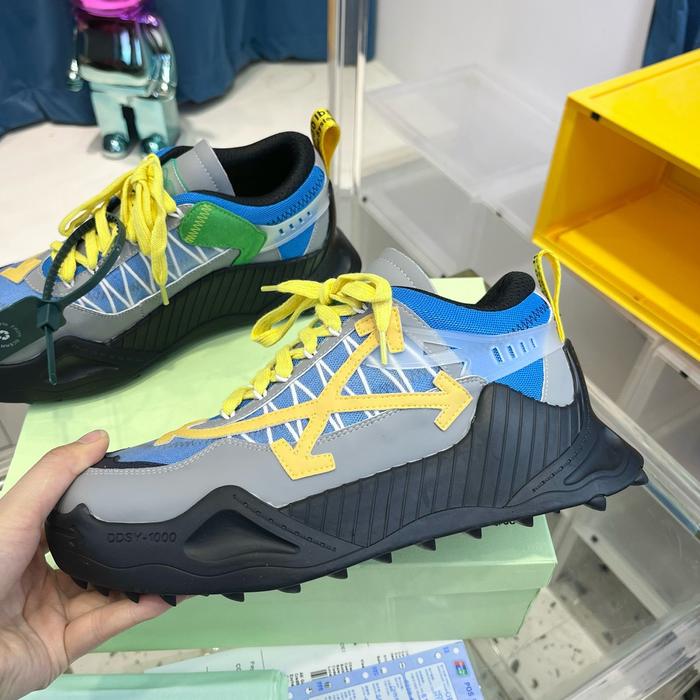Sepatu OW Odsy 1000 Blue Yellow