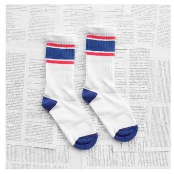 Redblu / Kaos Kaki Skate / Kaos Kaki Motif / Kaos Kaki Stripe