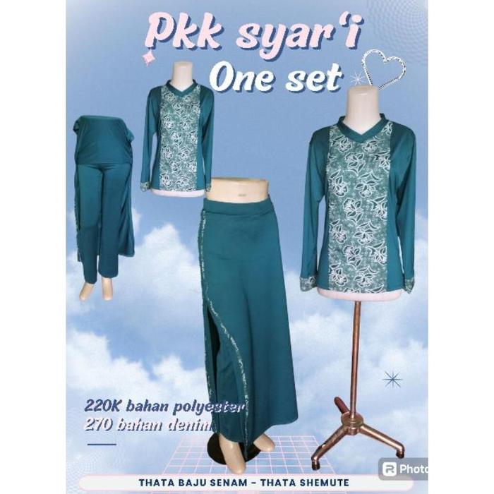 custom PKK seragam PKK batik PKK senam PKK tunik PKK celrok muslim PKK rok panjang PKK