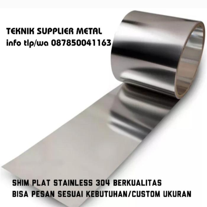 pesanan shim plate stainless