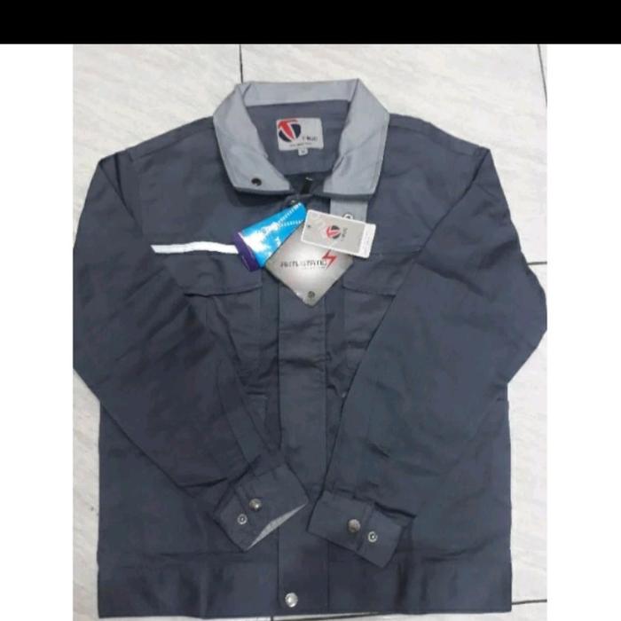 Baju Kerja Safety Atasan T'BUC 100%ORIGINAL EKSPOR KOREA ANTI STATIC ATW PERCIKAN API