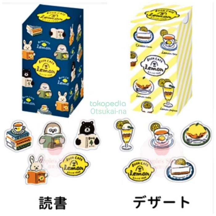Sticker Box Cafe Book Lemon - Fukurawa Shiko