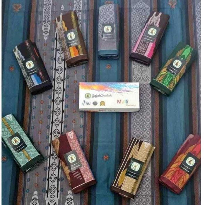 READY STOCK Sarung GAJAH DUDUK Catalya / Samarinda / Multi Kembang / Asia Premium / Maestro / Serump