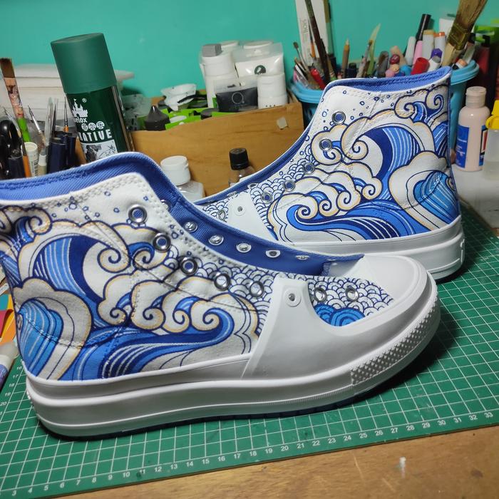 Converse CTAS Construct White/Ancest Custom Wave
