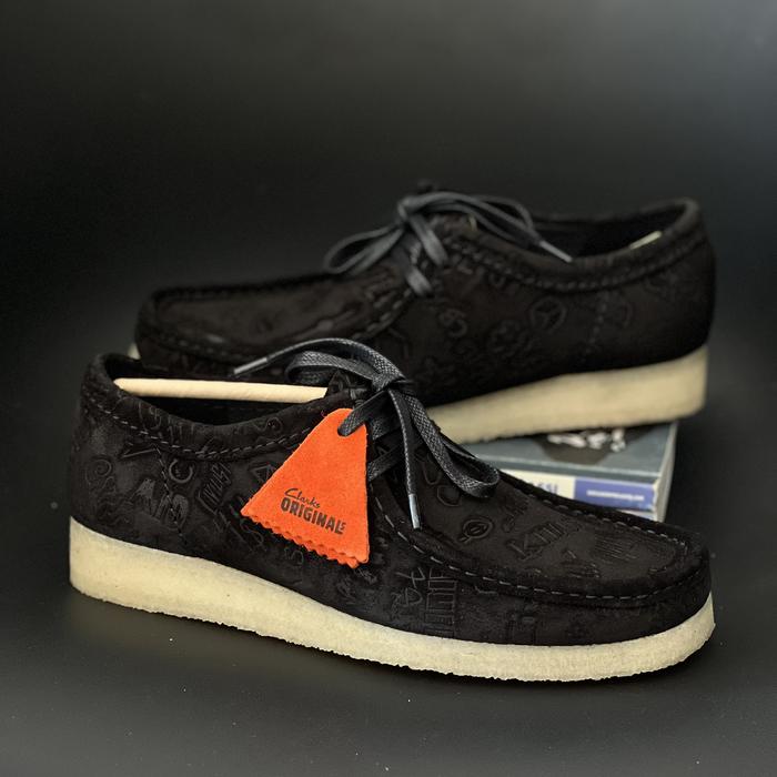 CLARKS WALLABEE X CIVILIST BLACK