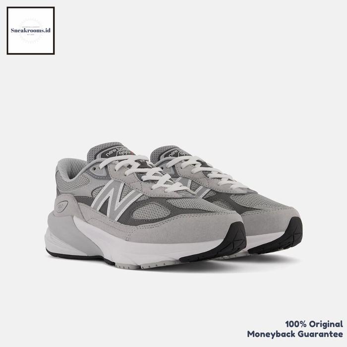 New Balance 990v6 Grey GS GC990GL6 Original Resmi (100% Authentic)