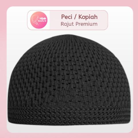 Kopyah rajut dewasa kopiah anak rajut kopyah rajut premium kopyah rajut hitam