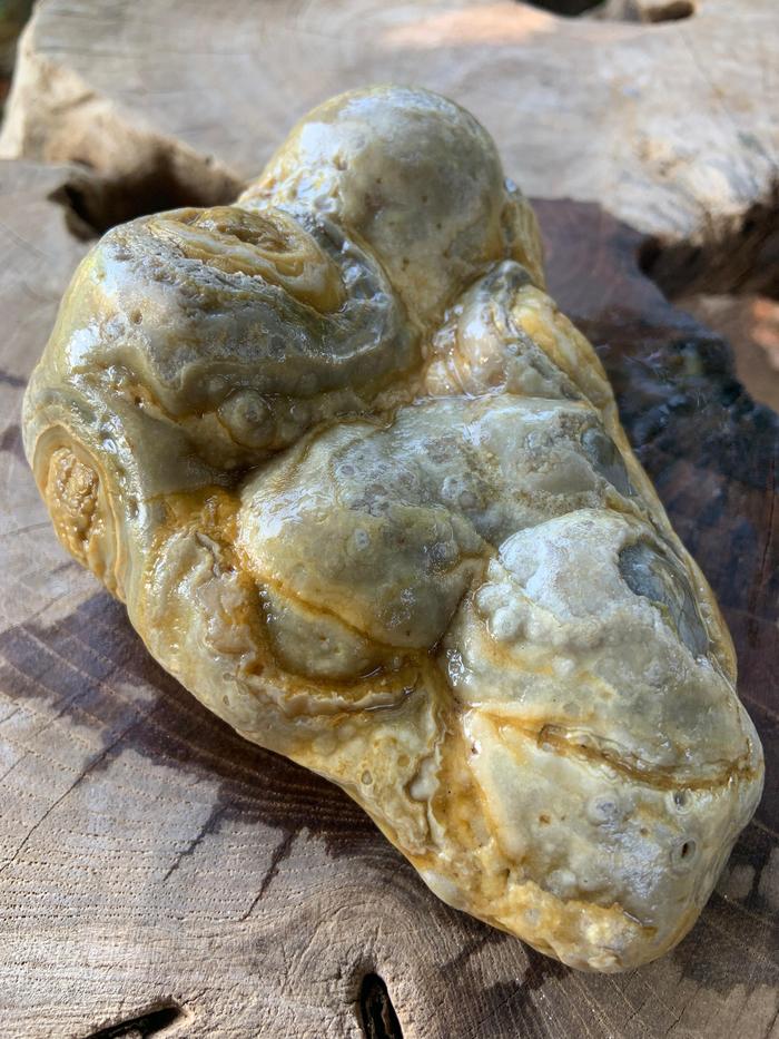 Rare Unique Natural Botryoidal Multi Color Grape Stone Rough Rock Raw Agate Bahan Batu Akik Alam Mul