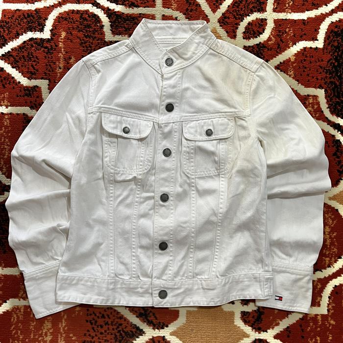 Vintage Tommy Hilfiger Denim White Jacket