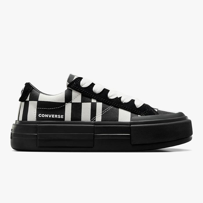 Sepatu Sneakers Unisex Converse CT AS Ox Cruise Checkered Black Egret Black Original A08790C