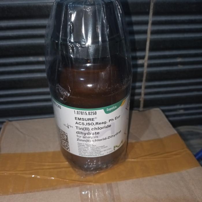 Tin(II) chloride dihydrate for analysis Merck 1.07815 107815 250g
