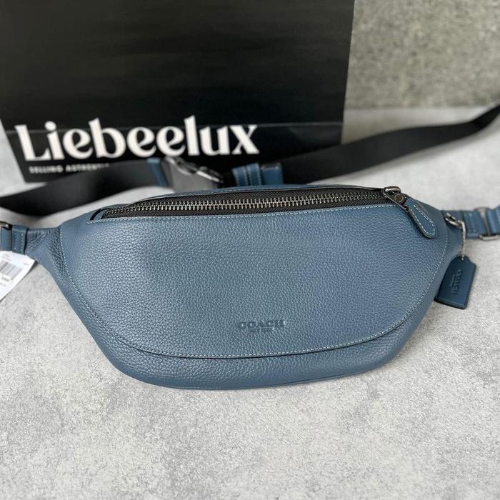 Coach Warren Belt Bag Denim