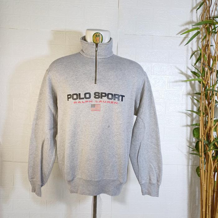 CREWNECK ZIPHALF POLO SPORT RALPH LAUREN, SZ L (SECOND BRANDED) CN0199