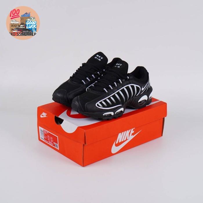 Sepatu Nike Air Max Tailwind 4 Black Metallic Silver [ BNIB ]