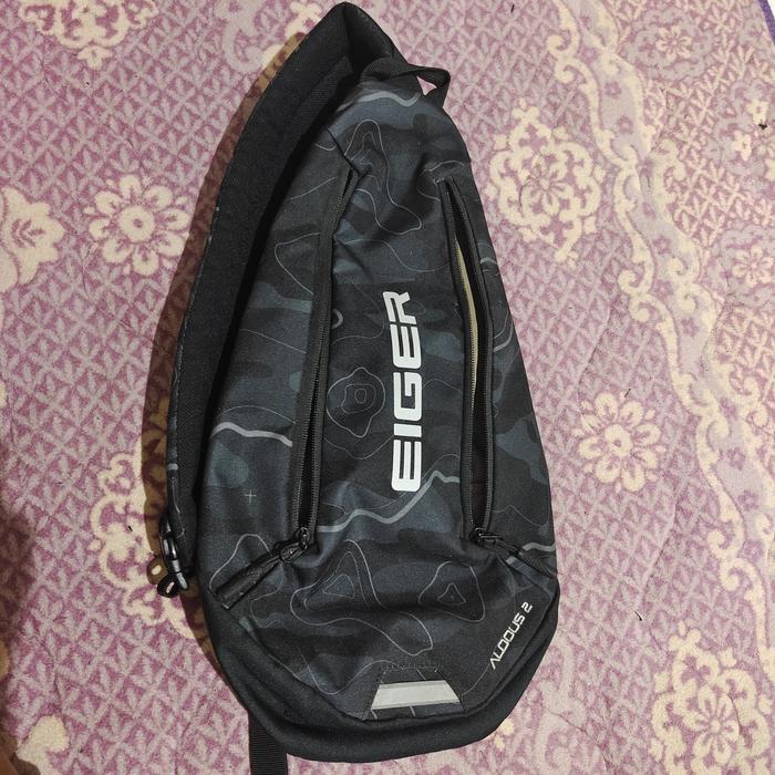 Eiger Aldous 2 abu-abu like new