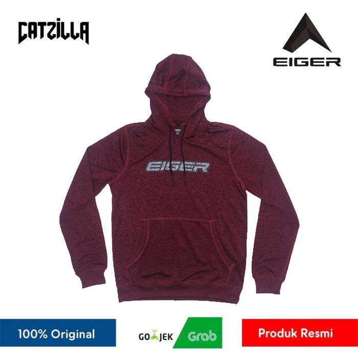 Jaket Eiger X Rustle Sweater - Red