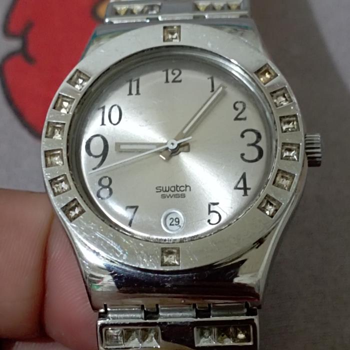 Jam Swatch Irony Cewek Second Ori