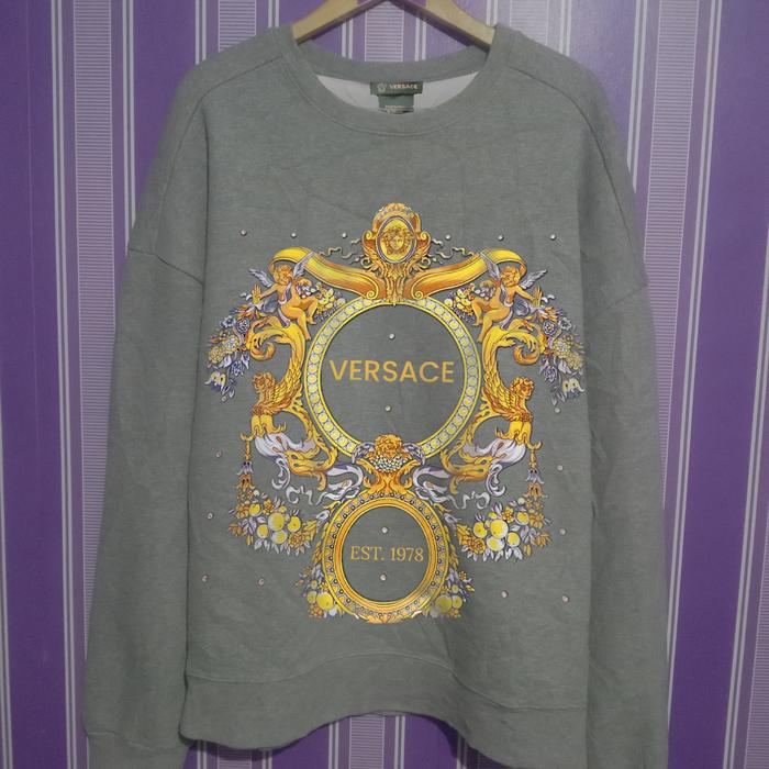 crewneck  versace est 1978