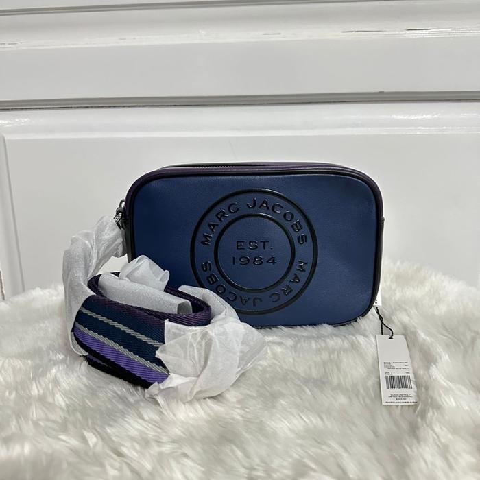 tas wanita mj the flash crossbody azure blue multi in