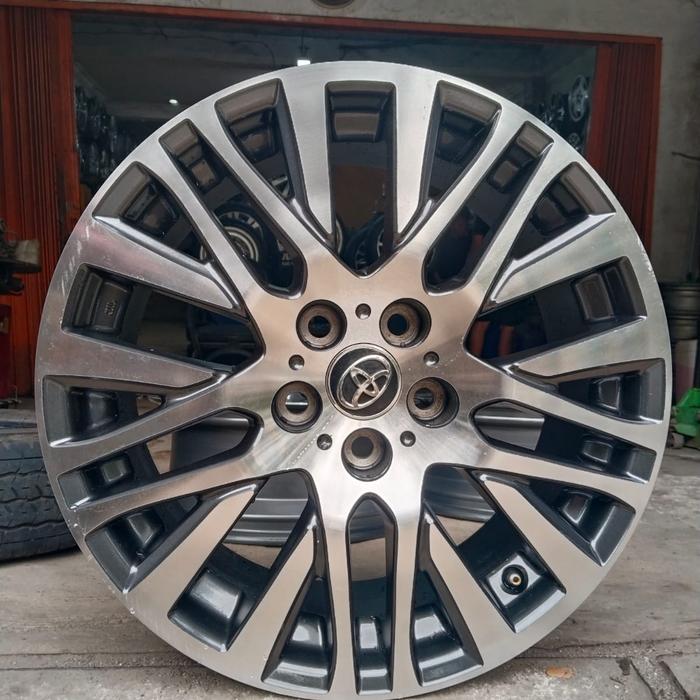 Jual velg OEM VELLFIRE ALPHARD 18X7.1/2J ET 45 PCD 5X114.3 FREE PEMASANGAN DI TEMPAT, BISA BANTU KIR