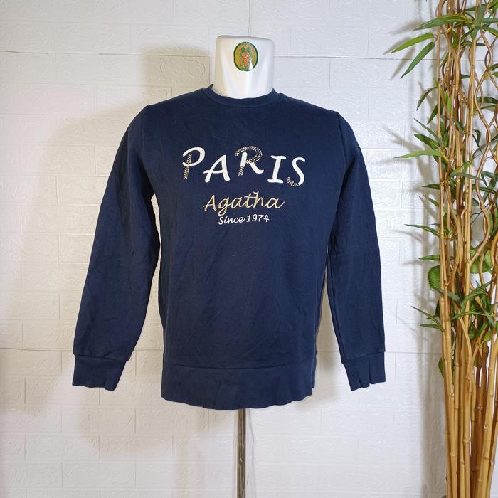 CREWNECK AGATHA PARIS ORIGINAL, SIZE M (SECOND BRANDED) CN0195