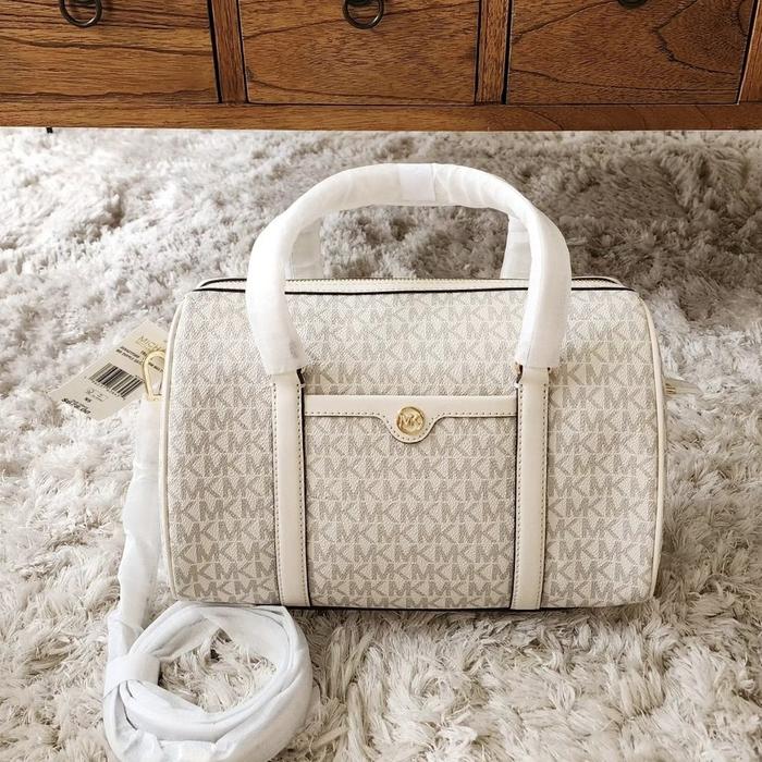tas wanita mk travel medium duffle satchel ej