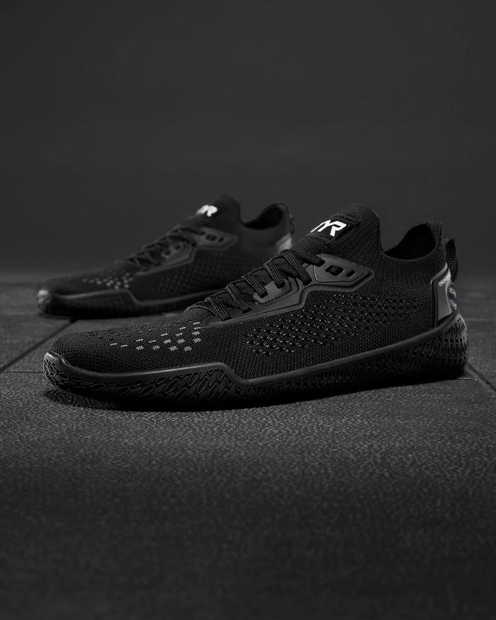 TYR DZ-1 DropZero Barefoot Trainer (Laces) Black Wide Toe Box Training Shoes Gym Fitness Sneakers De