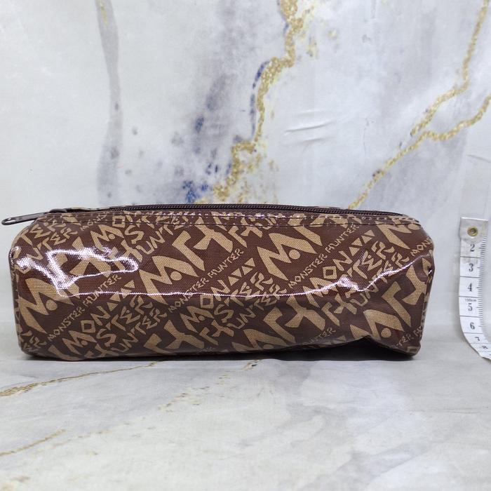 Monster Hunter Brown Pouch Bag Tas Tangan