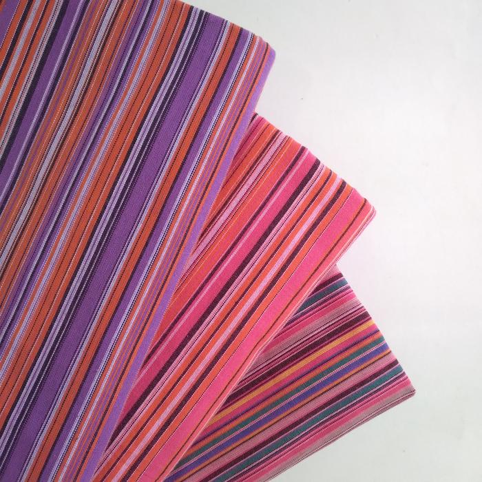 kain lurik pelangi / batik lurik pink pelangi / Kain lurik rainbow