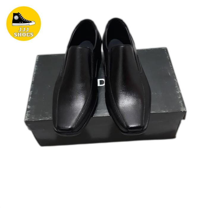 SEPATU KULIT ASLI MURDOCH 6005 BLACK 39/43