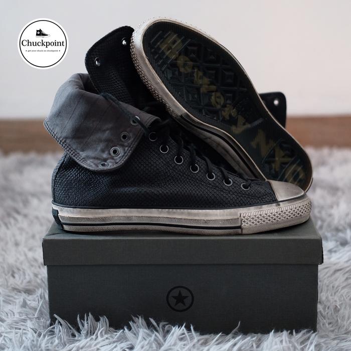 Converse John Varvatos Bowery Snakeskin Xhi Leather Sample Unreleased Limited Edition