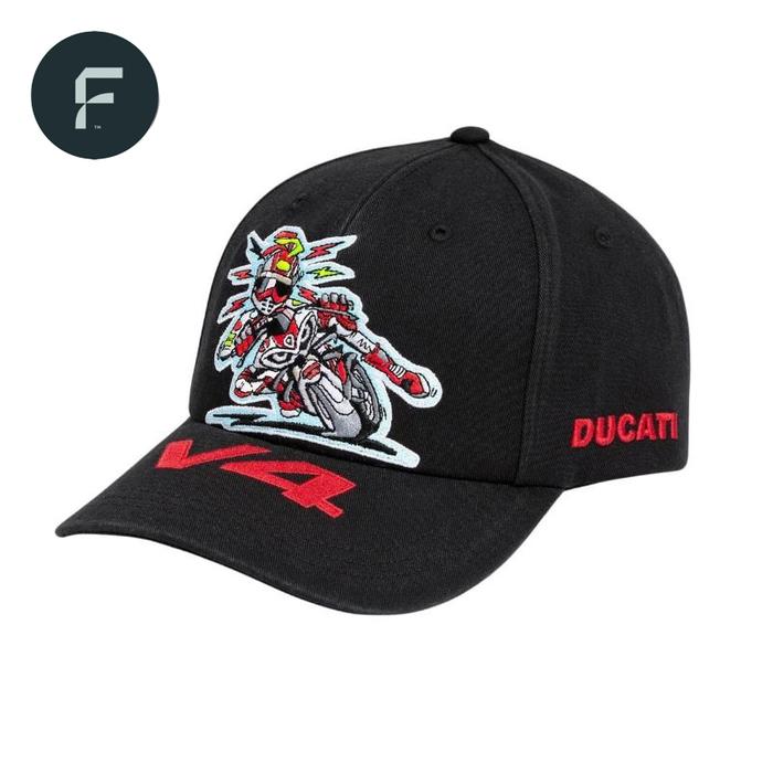 Supreme x Ducati 6 Panel Black