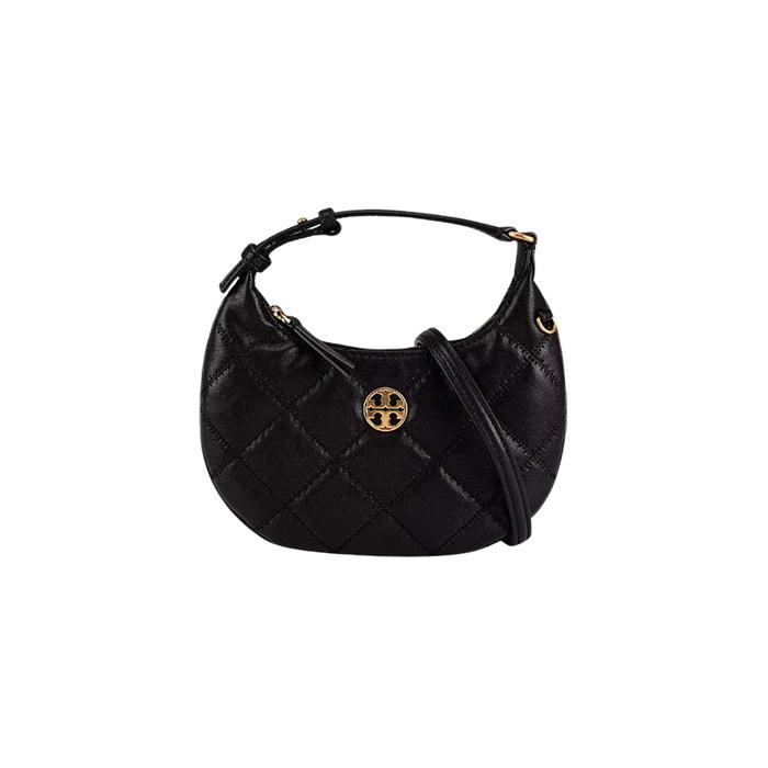 Tas Wanita Branded TB Willa Mini Crescent Bag - Black