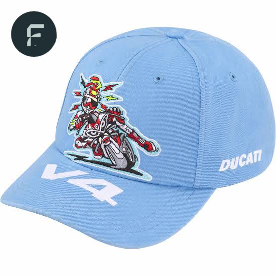 Supreme x Ducati 6 Panel Blue