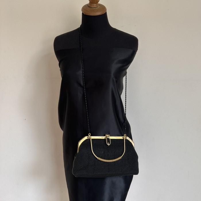 Lorica Black Mesh Bag