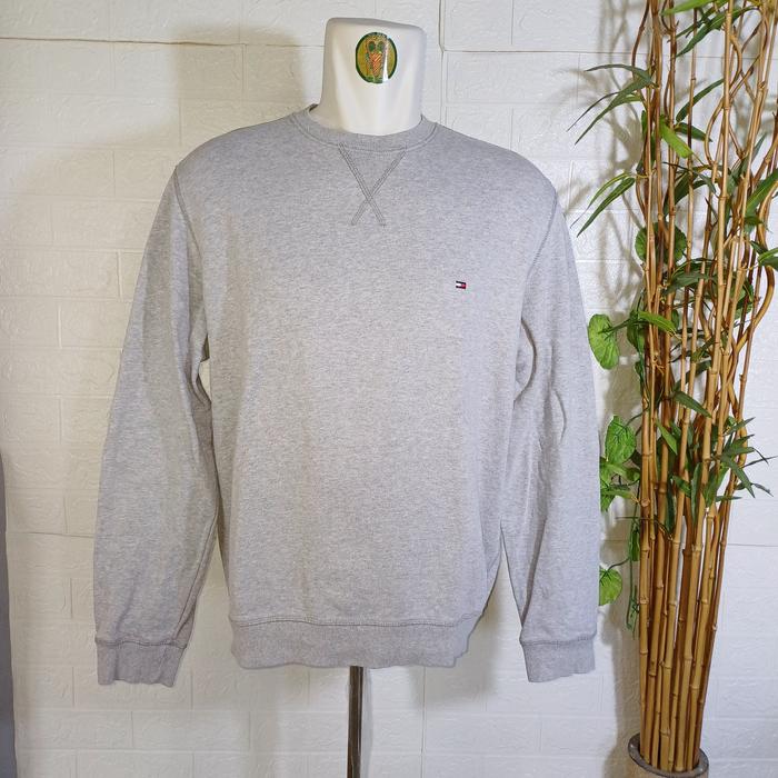 CREWNECK TOMMY HILFIGER ORIGINAL, SIZE M-L (SECOND BRANDED) ABU CN0235