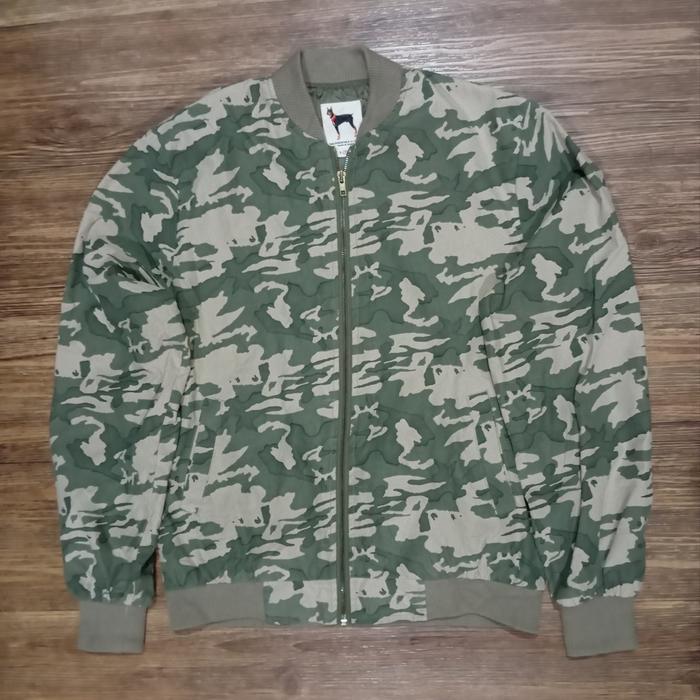 bomber kamuflase army fashion preloved