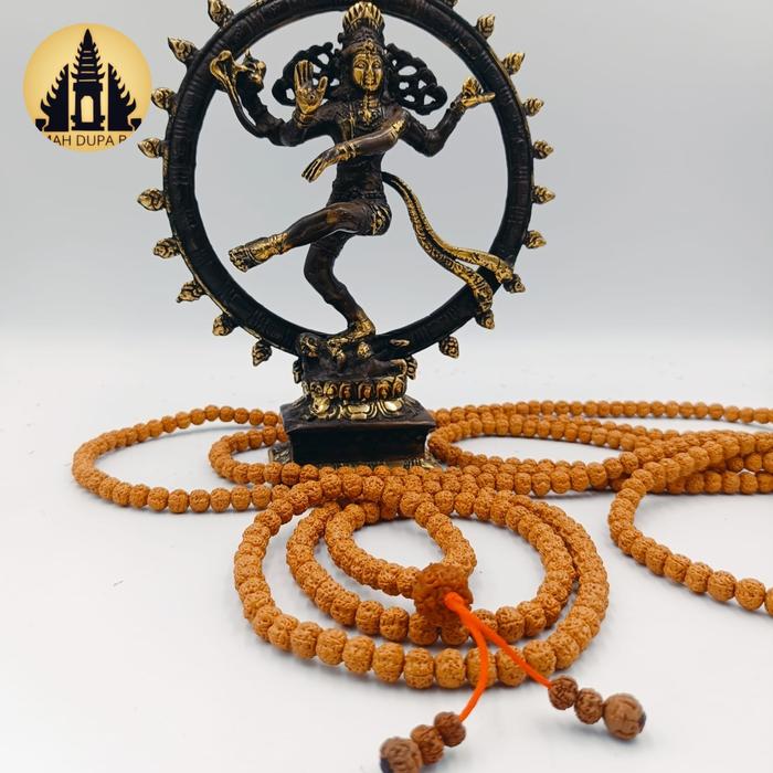 Kalung Genitri Rudraksa Japamala 108 PREMIUM