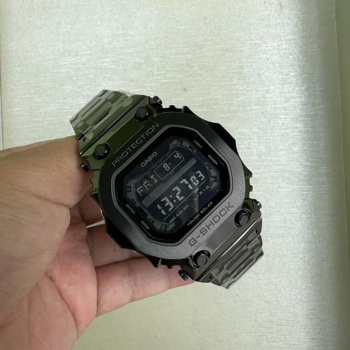 gx56 custom gshock gx56bb metal g-shock gx-56bb mod steel g shock gx56